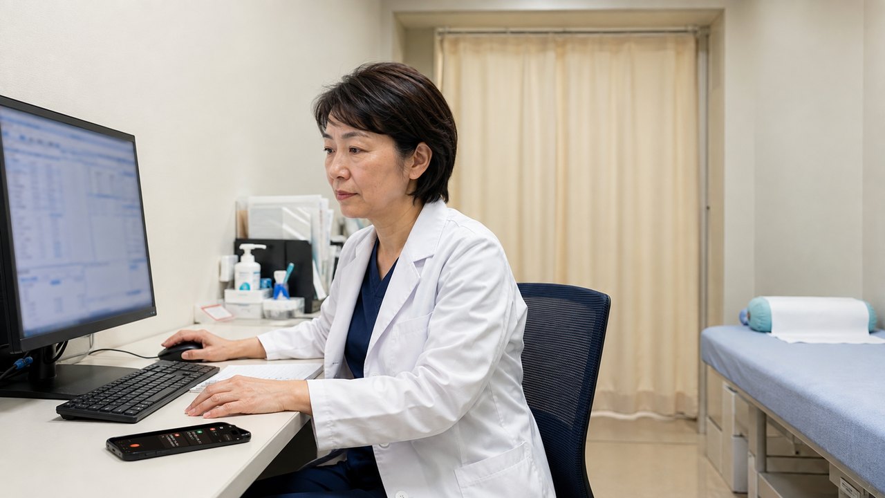 緊急対応でカルテがたまってしまう医師へ｜当日中に取り戻す方法